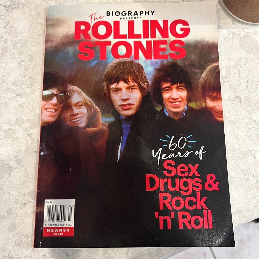 Biography Presents The Rolling Stones 60 Years of Sex Drugs Rock n Roll Magazine